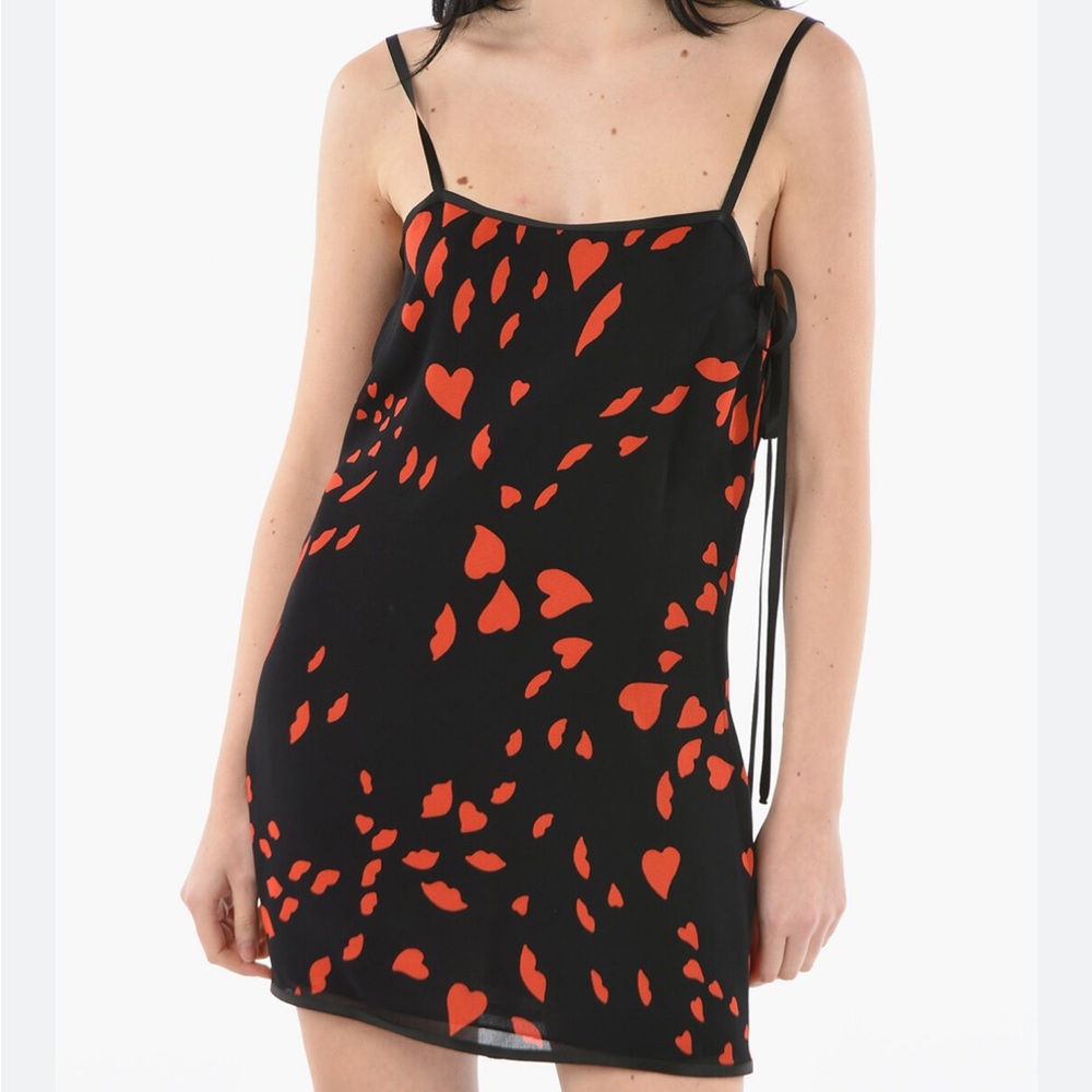 Saint Laurent Pattern Mini Dress